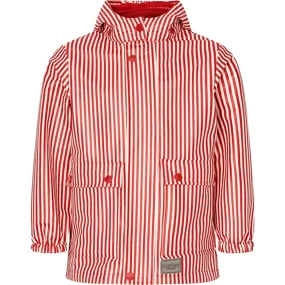 MarMar Osmund Rain Jacket Red Dew Stripe Late Season Outfit