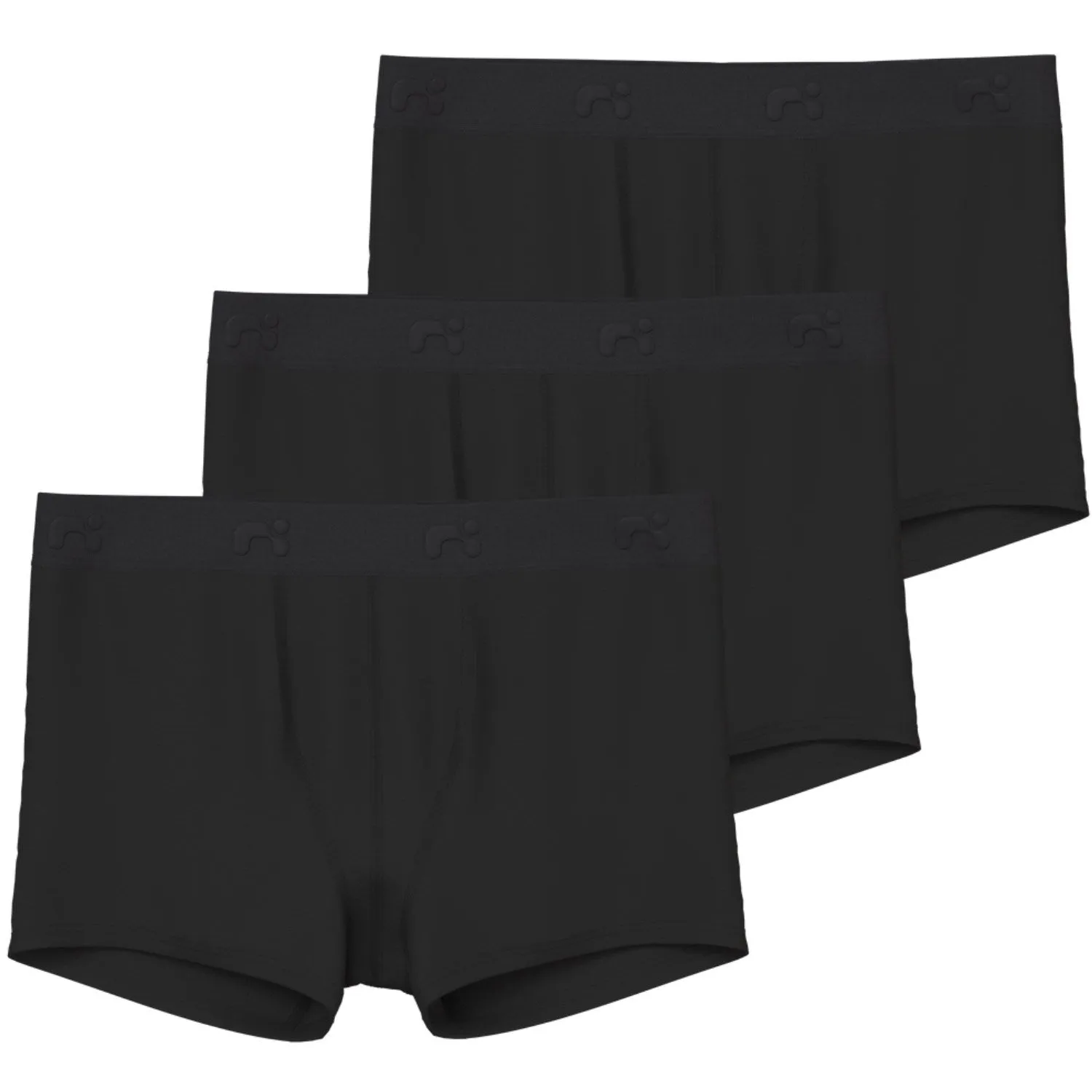 Name It Black Boxer Shorts 3-pack Noos Stylish Touch