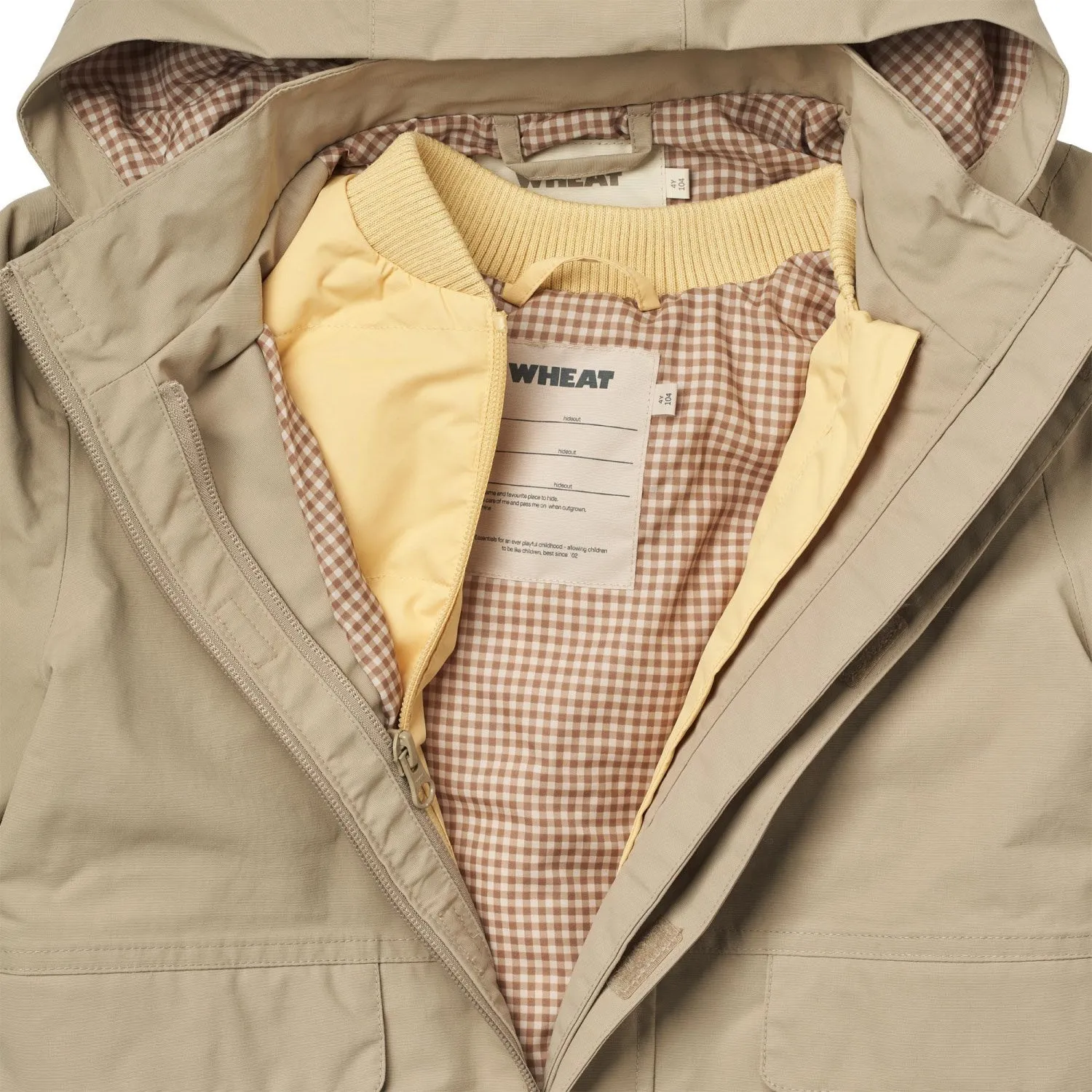 Contacts Heavyweight Wheat Warm Stone Parka Alke Jacket