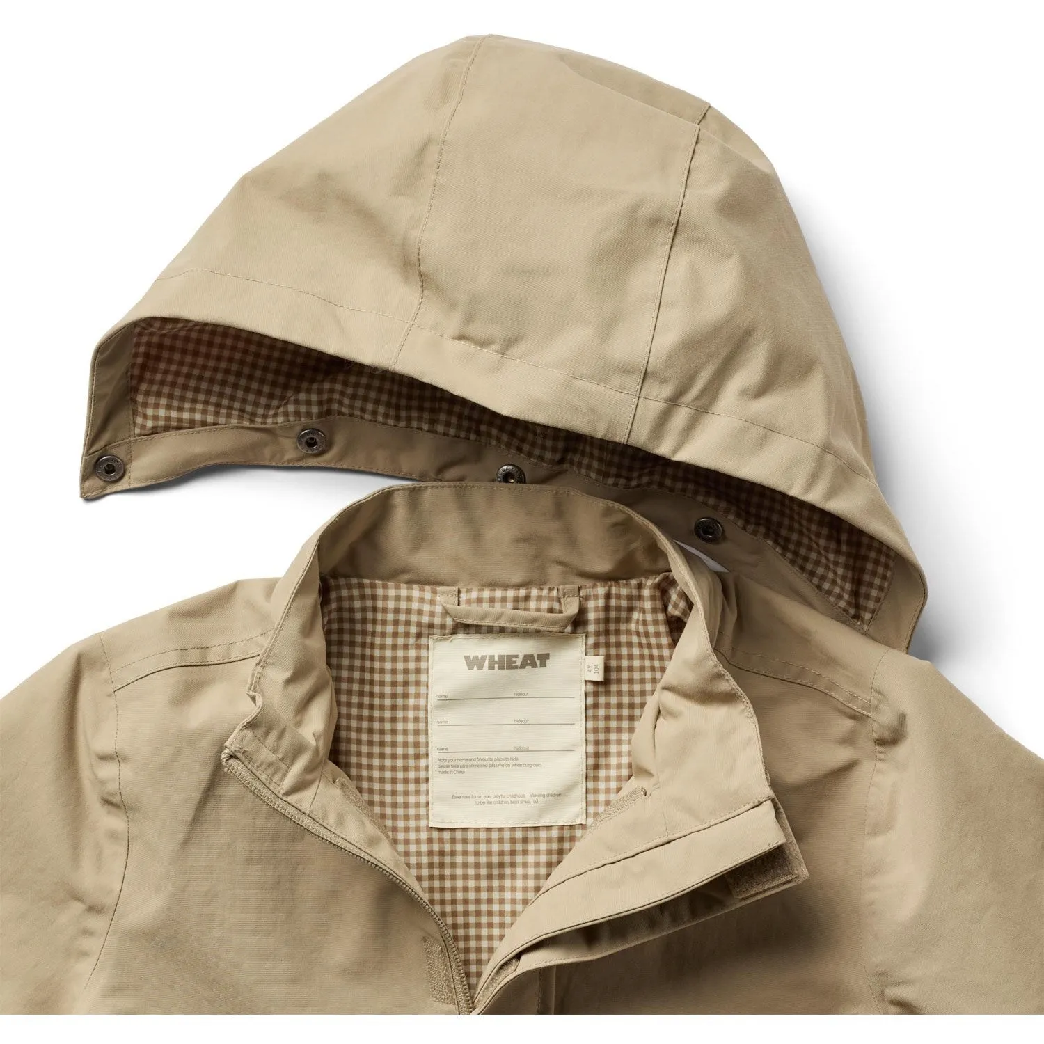 Show Reinforced Seams Wheat Warm Stone Parka Alke Jacket