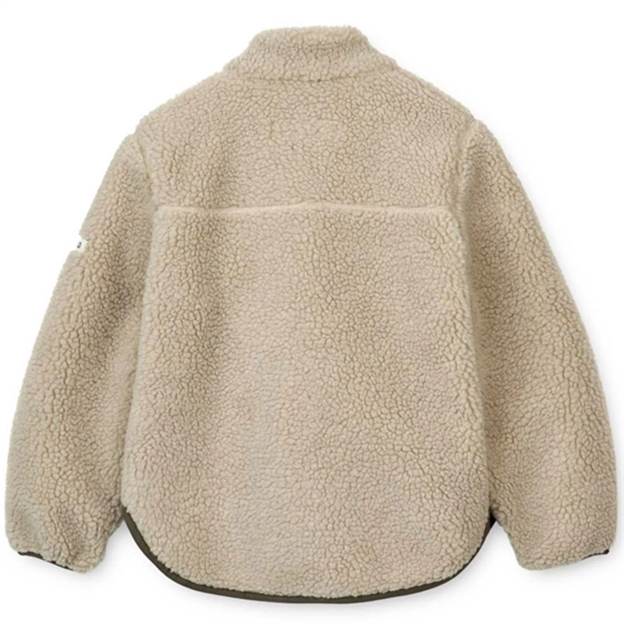 Liewood Nolan Pile Jacket Mist / Army Brown Lightweight Layer