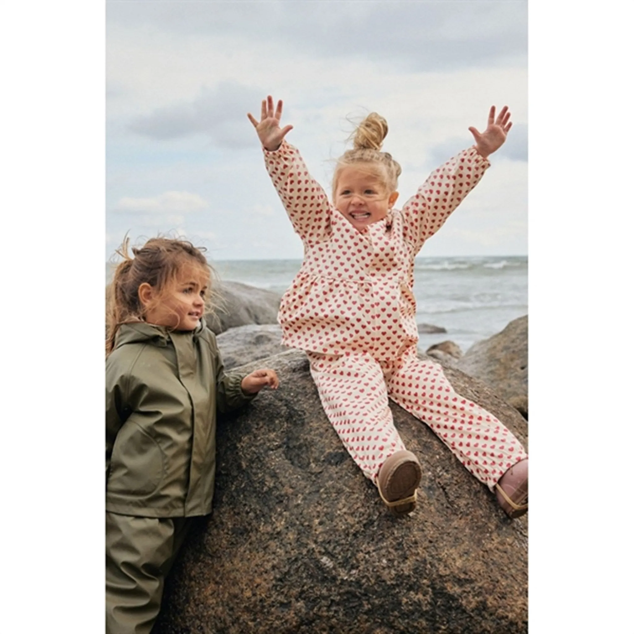 Konges Sl?jd Coeur Rouge Rainy Palme Set Thermal Shell Gear