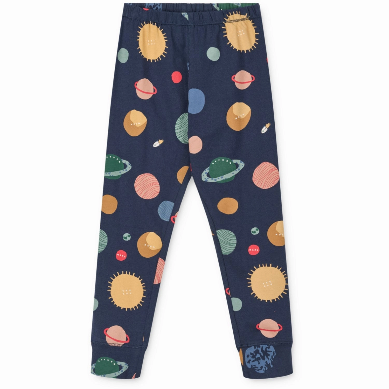 Muted Tones Zipper Free Design LIEWOOD Universe / Classic Navy Wilhelm Printed Pyjamas Set