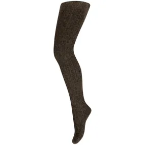 Capri-style MP 19032 Wool Juno Tights Brown Melange