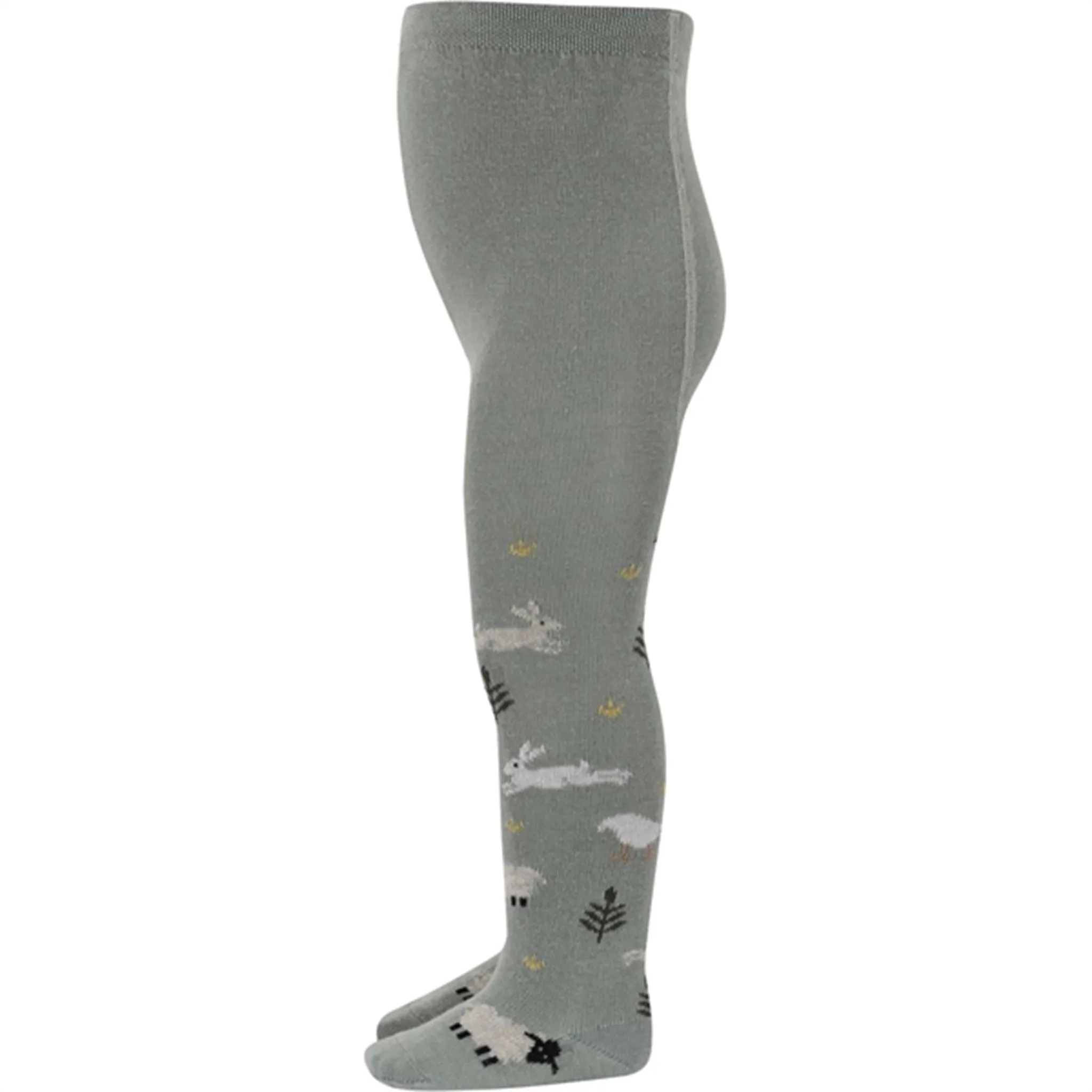 Flexible Movement MP 39108 Wool Olly Tights Lily Pad