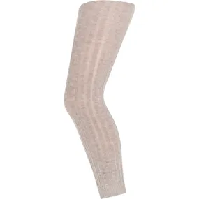 Home environment MP Danmark 230 Cotton Rib Leggings 489 Light Brown Melange