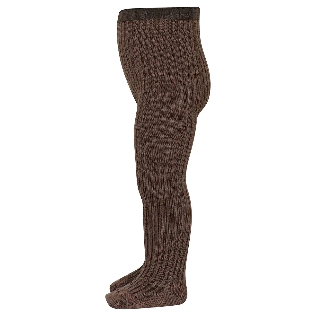 Mp Danmark Arien Tights Brown Melange Straight Leg Adults'preferences