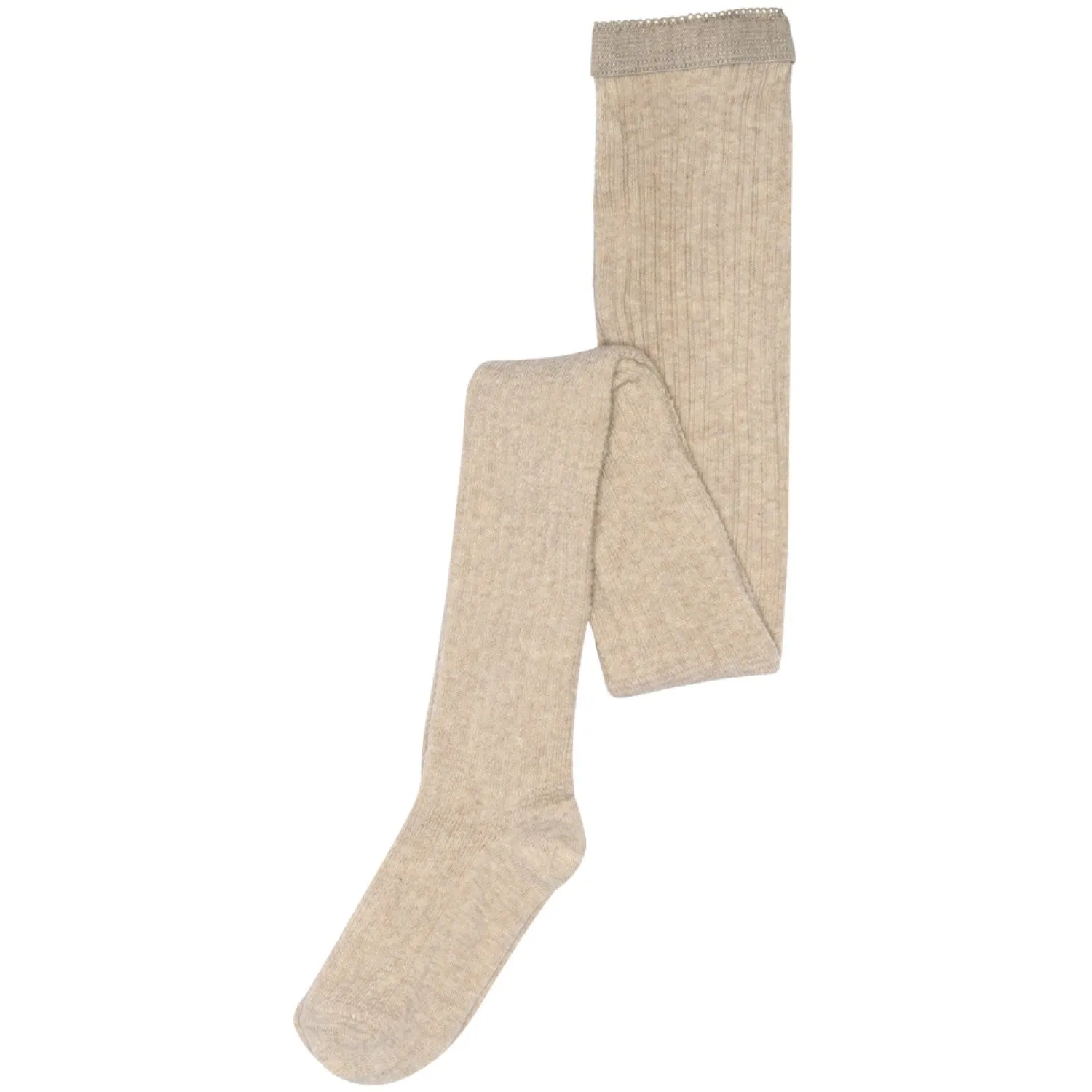 Mp Danmark Beige Melange Inger tights Compression Fit