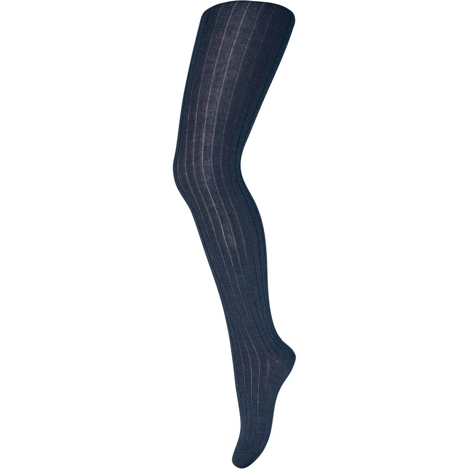 Medium-quality Mp Danmark Navy Wool Rib Tights