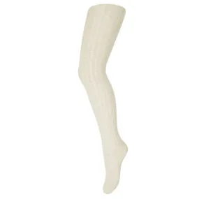 UV-protection-feature Formal Wear MP Wool Pad Tights Offwhite