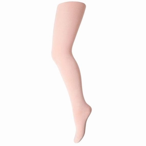 Elastic-waistband-feature Light Stretch MP 323 Bamboo Plain Tights 853 Rose
