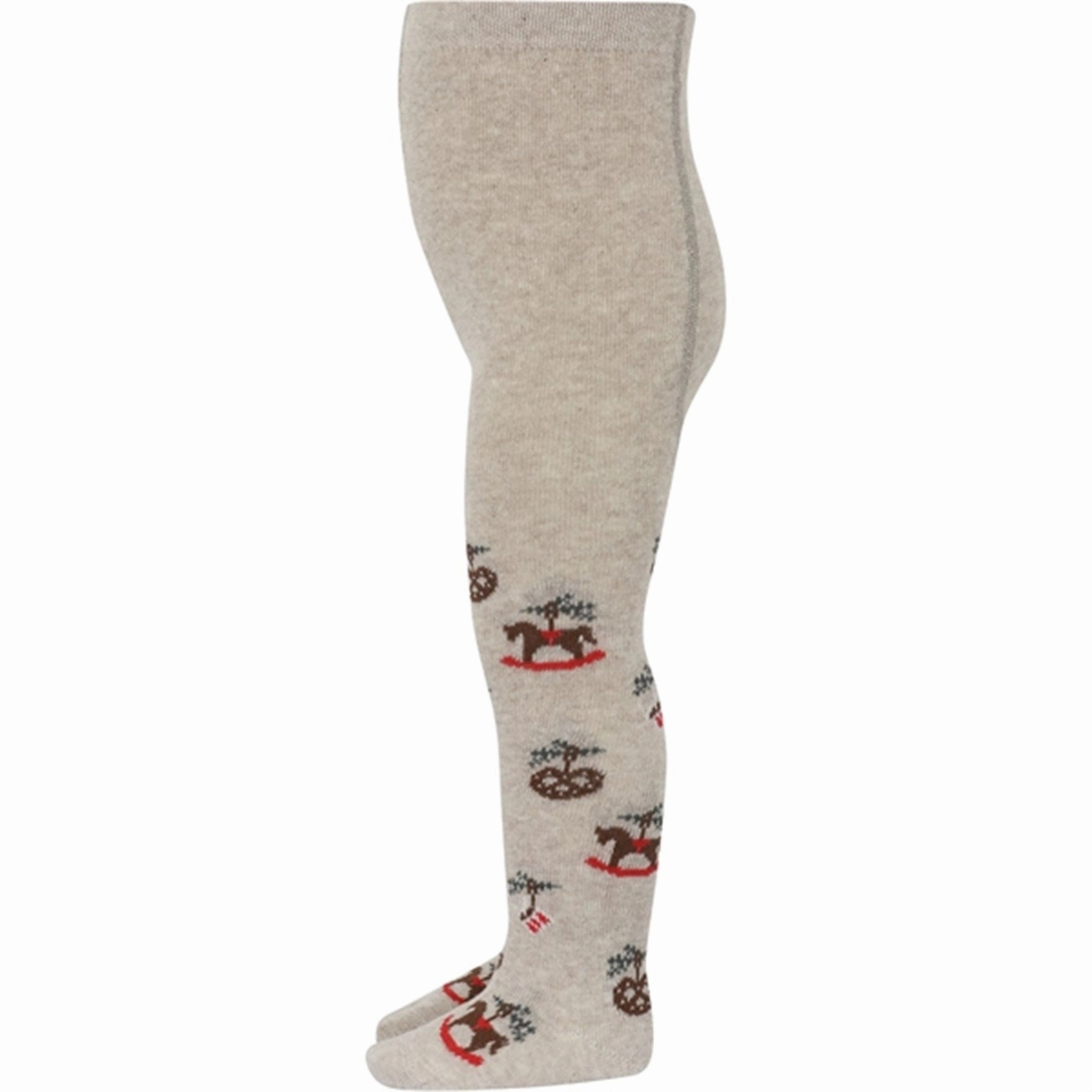 MP 39109 Julle Tights Beige Melange Athletic Performance Wear