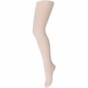 MP Cotton Rose Rib Tights Rose lycra