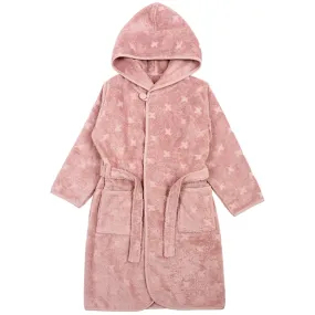 M??sli Bathrobe Rose Sugar Layered Neckline Easy Fit