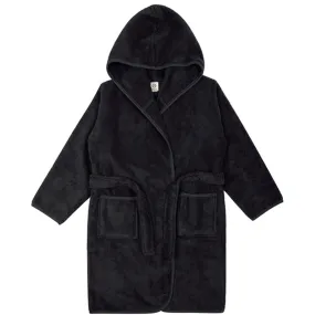 M??sli Bathrobe Teen Black Roomy Fit