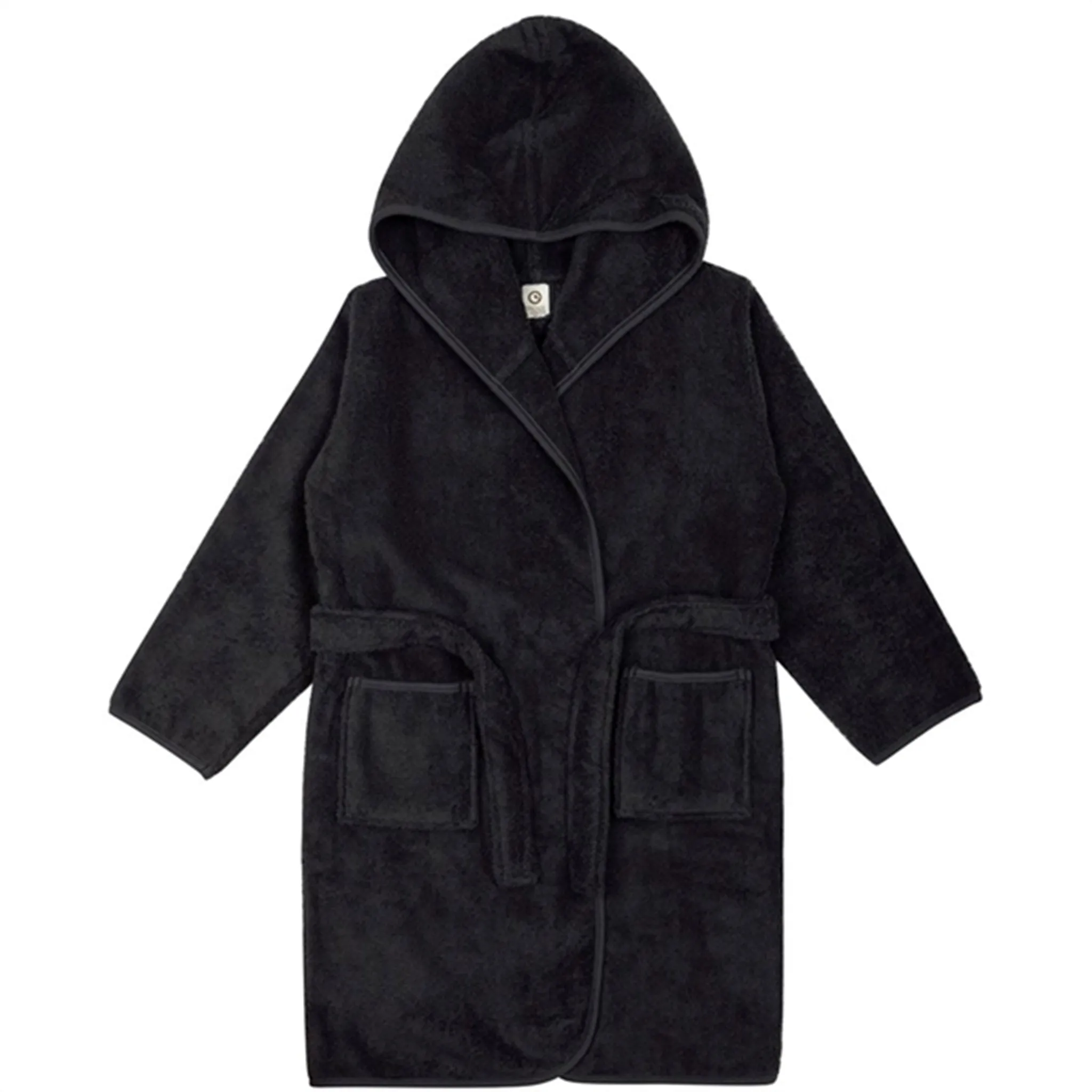 M??sli Bathrobe Teen Black Roomy Fit
