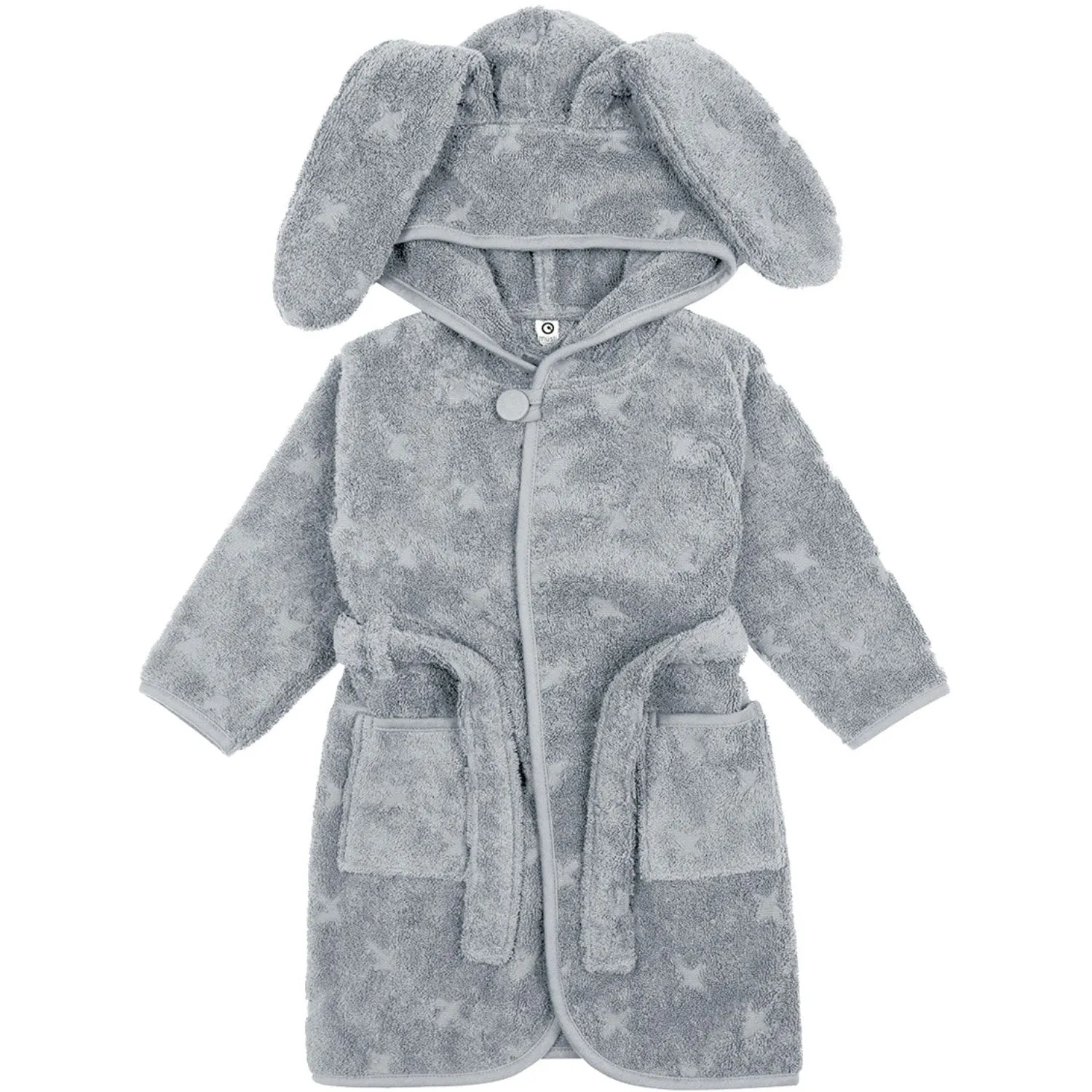 M??sli Jasmin Blue Bathrobe Bunny Balanced Warmth Organic Cotton Blend