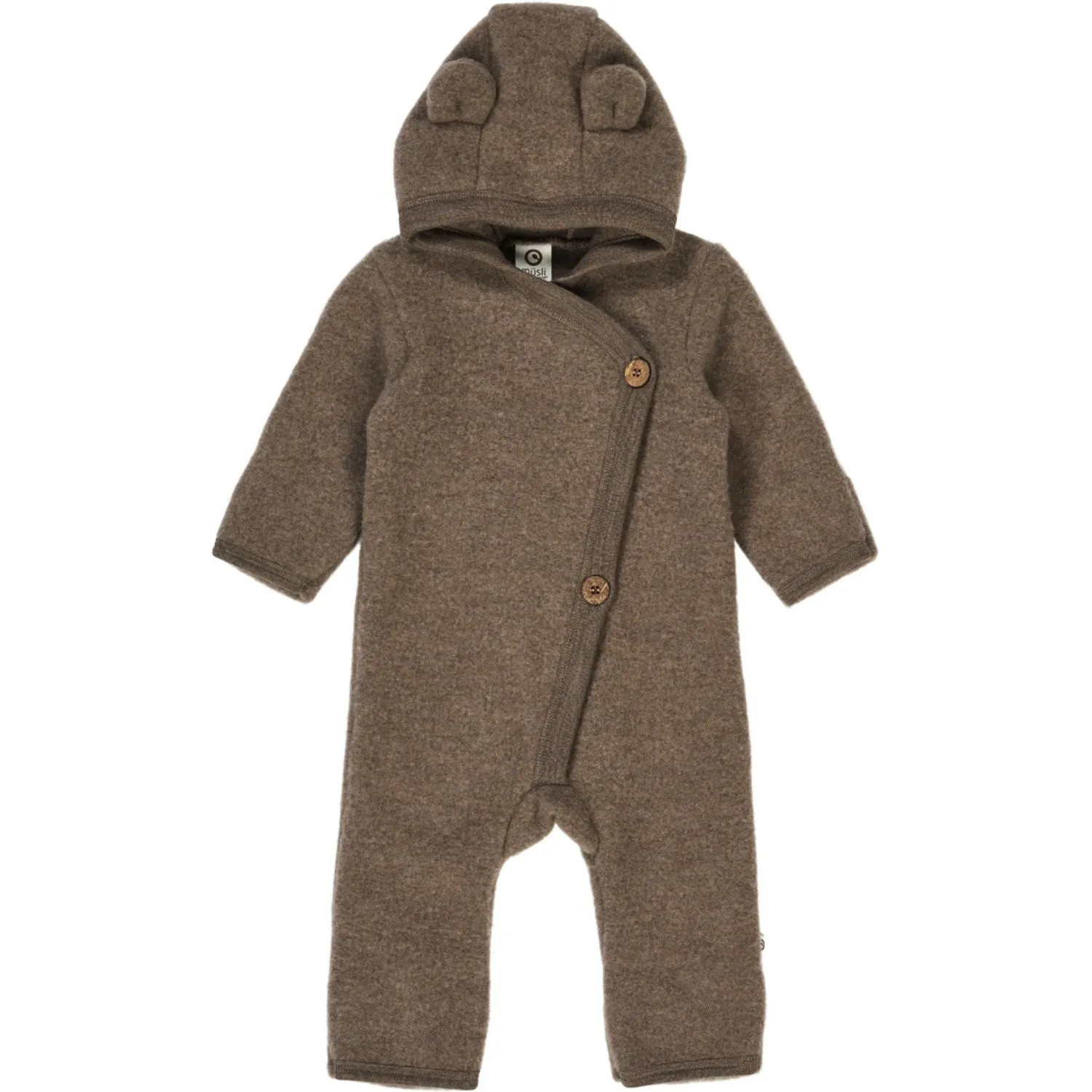 Stay Loose Long Days M??sli Walnut Melange Woolly Fleece Suit