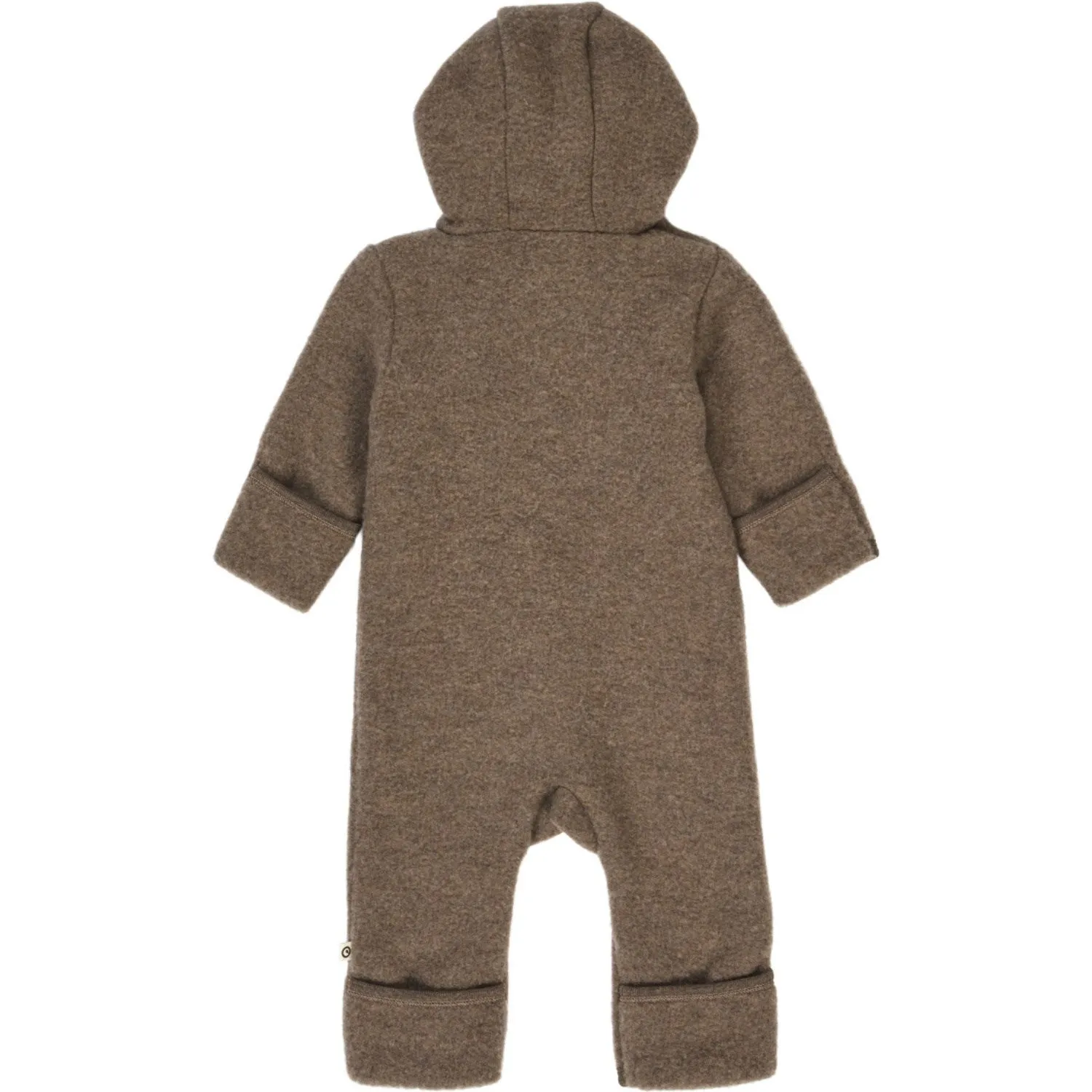 M??sli Walnut Melange Woolly Fleece Suit Under Layer Practical Outfit