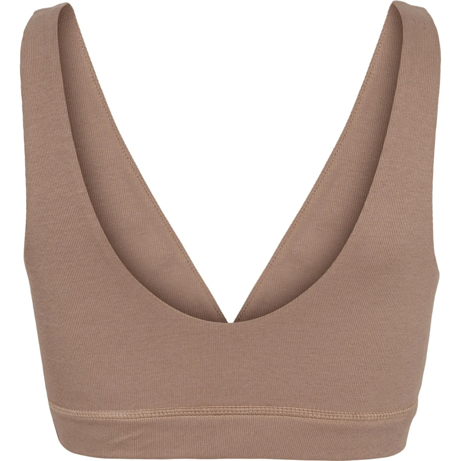 Raw edges M??sli Walnut Triangle Nursing Top/Bra