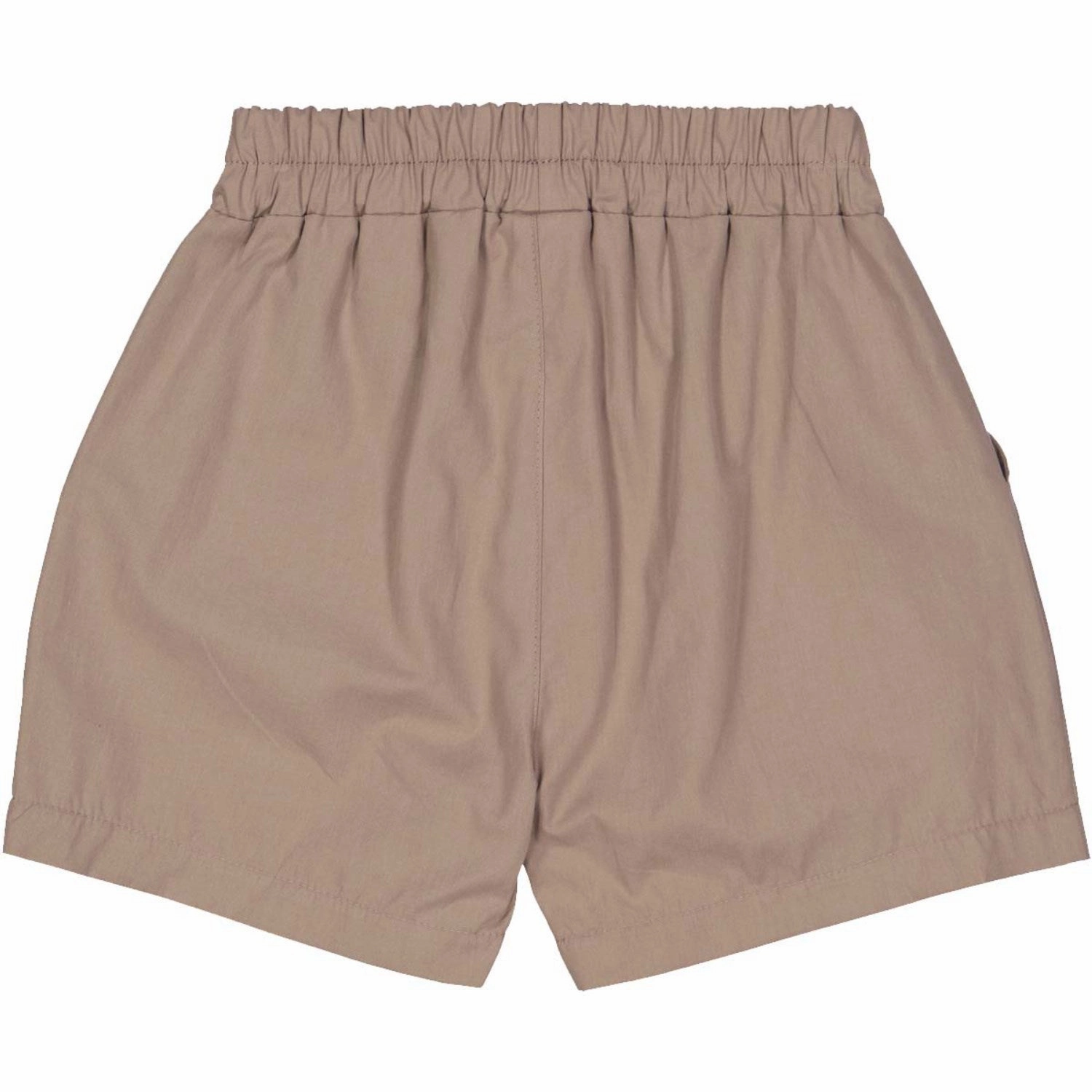 Eco Friendly Dye Process Classic Fit Muesli Shade Poplin Pocket Shorts
