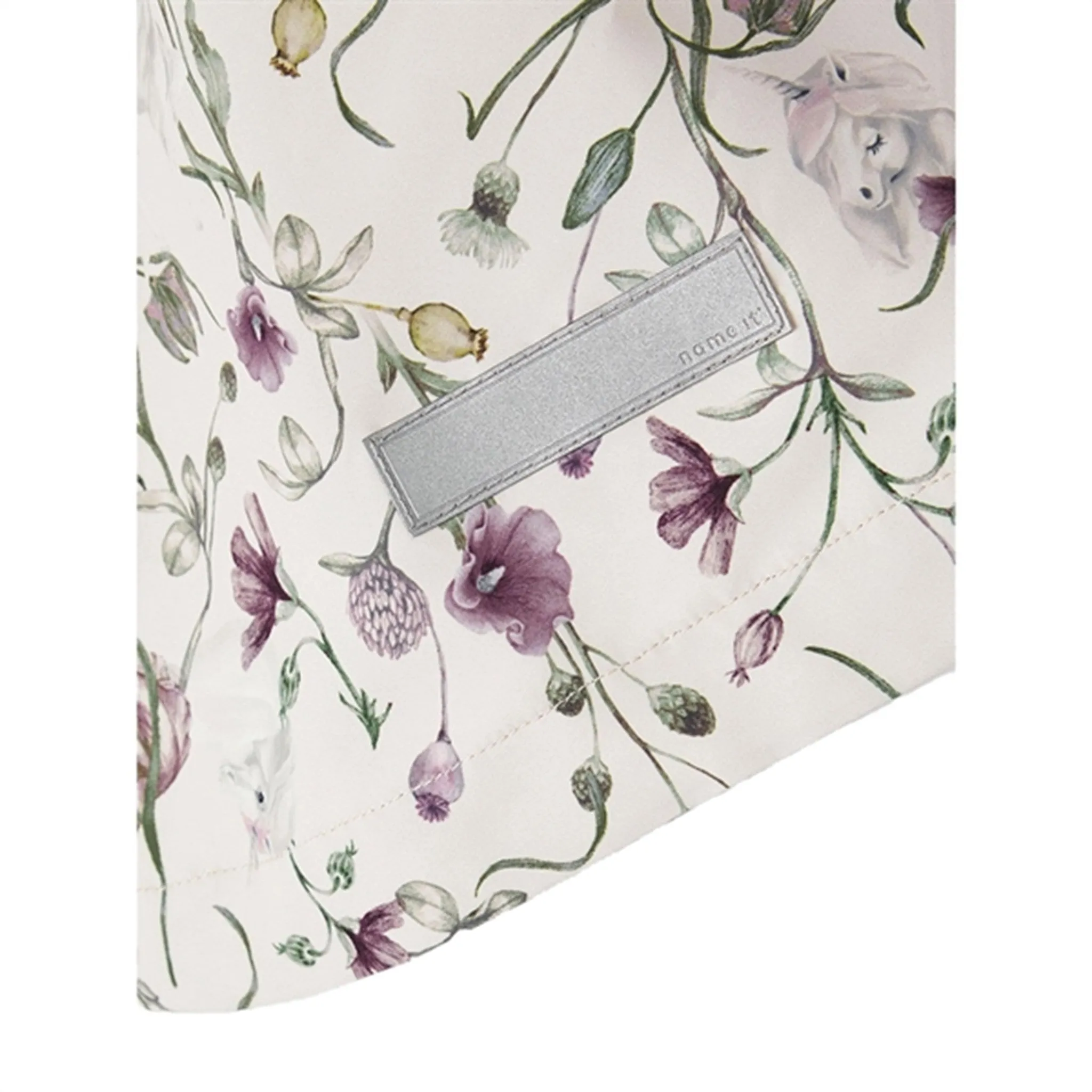 Name it Crystal Gray Maxi Jacket Flower Unicorn Summer Dispute