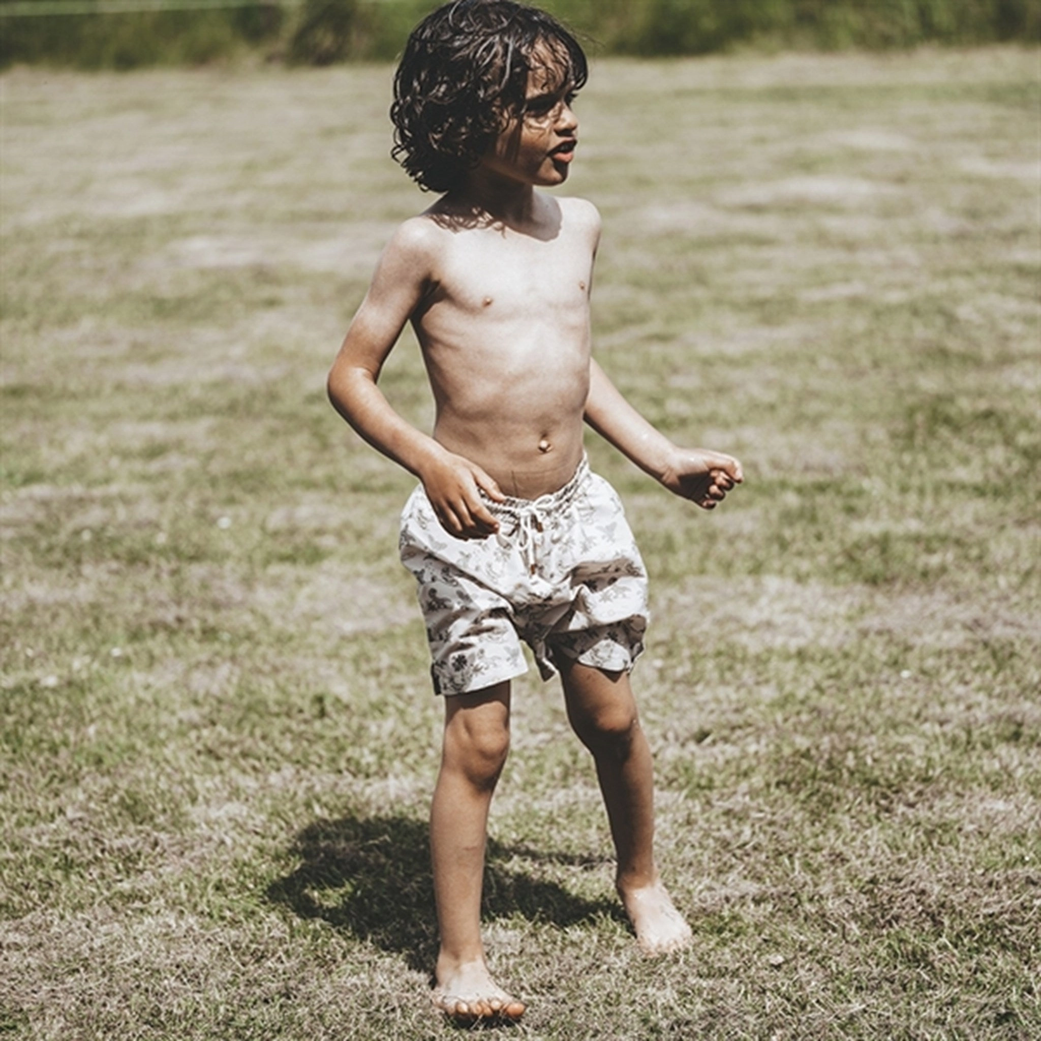 Anti Sag Fabric Practical Design That's Mine Dino Esta Neal Swim Shorts