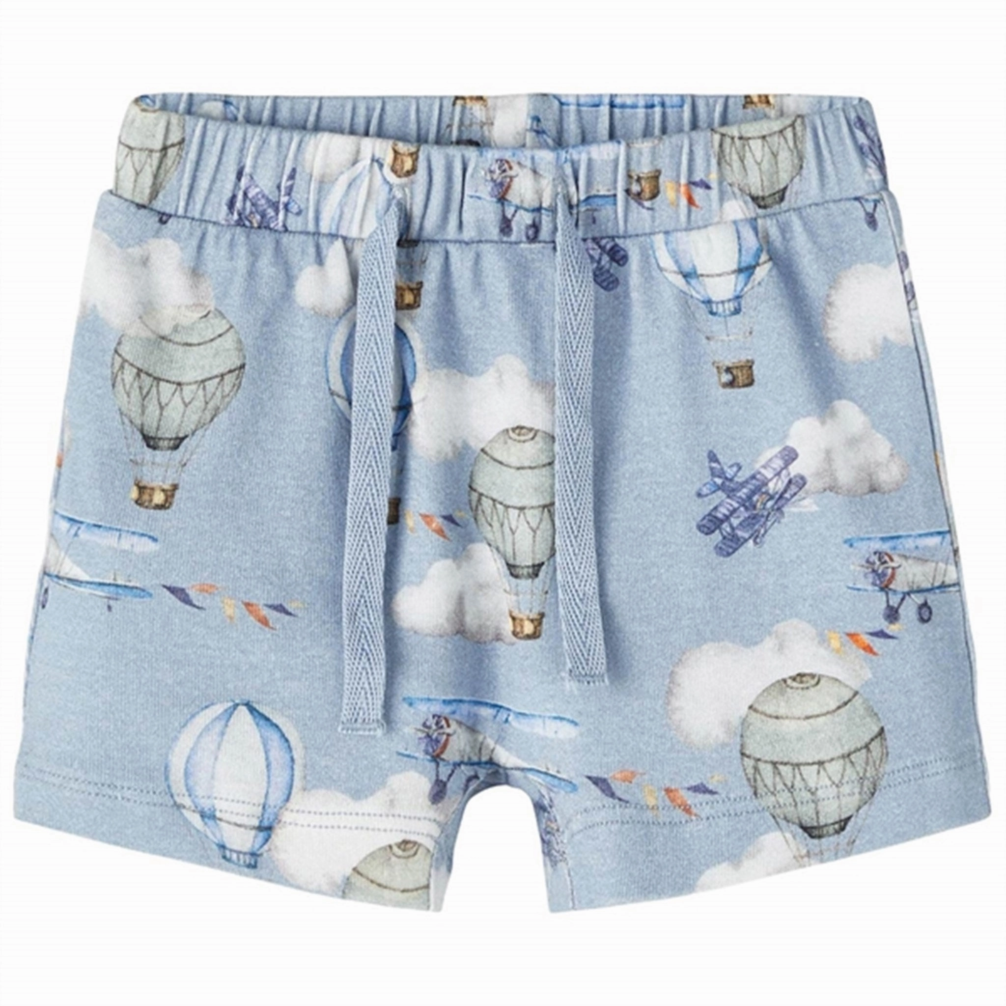 Name it Dusty Blue Hobbie Shorts Recycled Polyester Blend Trendy Vibe