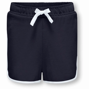 kids ONLY Night Sky Piping Bright White Ashley Sweat Shorts Summer Mood