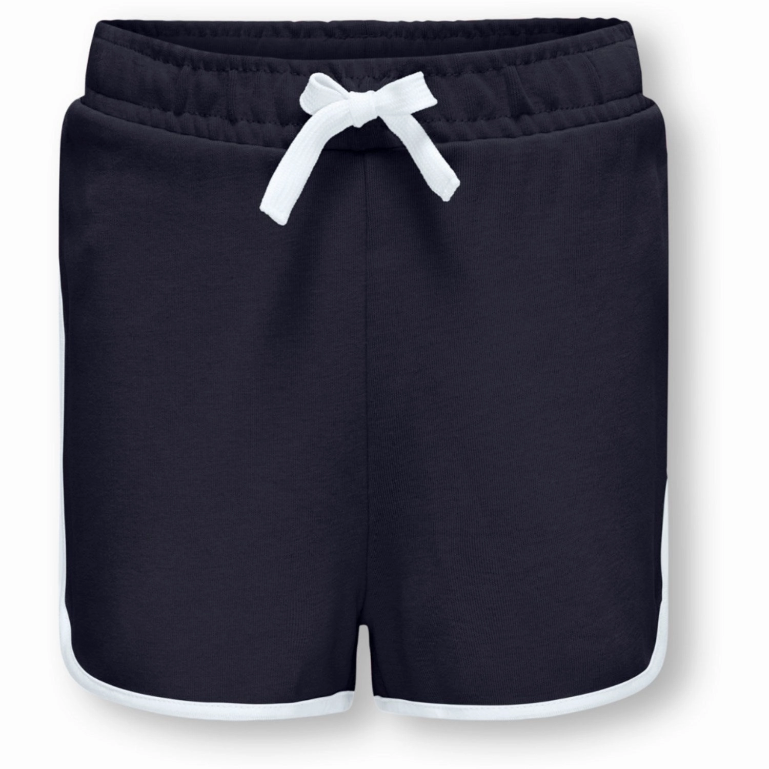 kids ONLY Night Sky Piping Bright White Ashley Sweat Shorts volleyball outfit Flatlock Seams