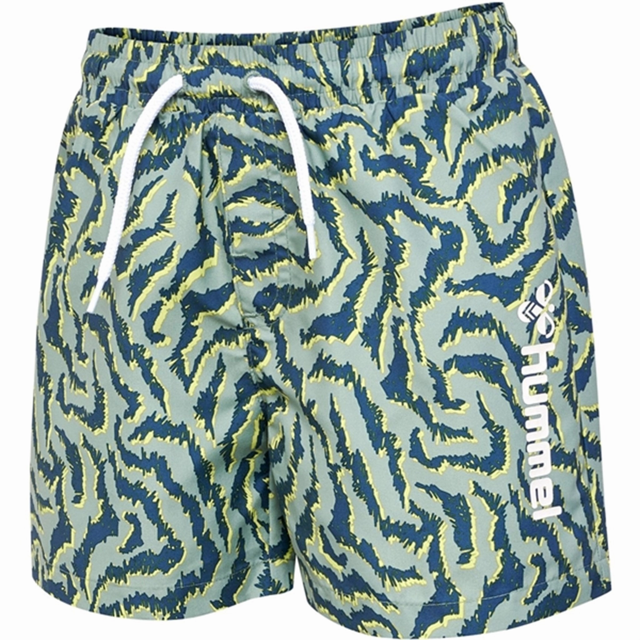 Multi Way Straps Hummel Chill Swim Shorts Blue Surf