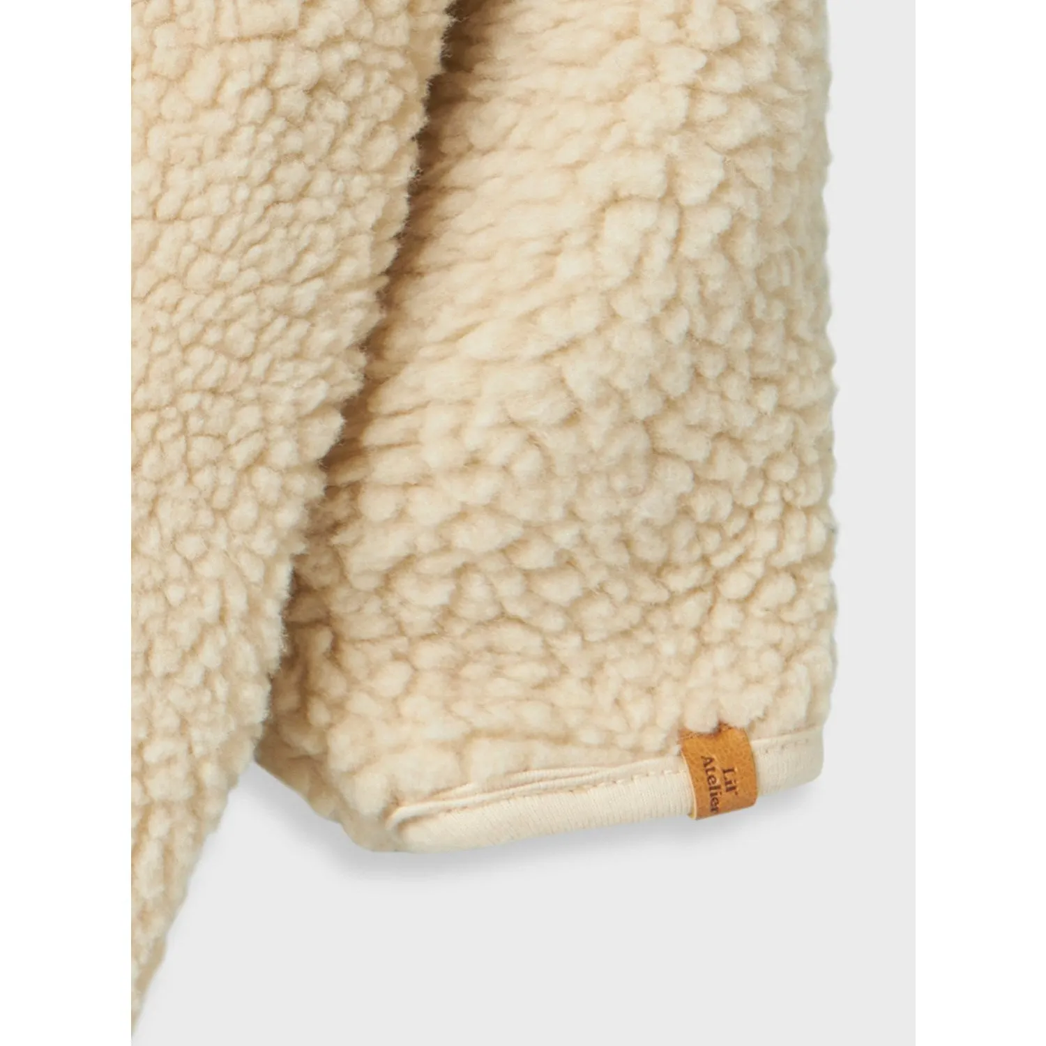 Exclusive-Design Pleated-Texture Lil'Atelier Sandshell Naolin Sherpa Suit