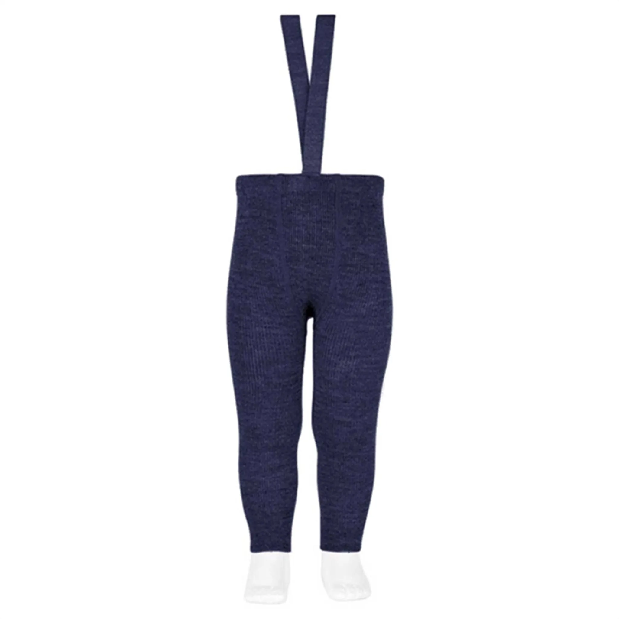 C??ndor Tights Wool Navy Blue Short-lengths