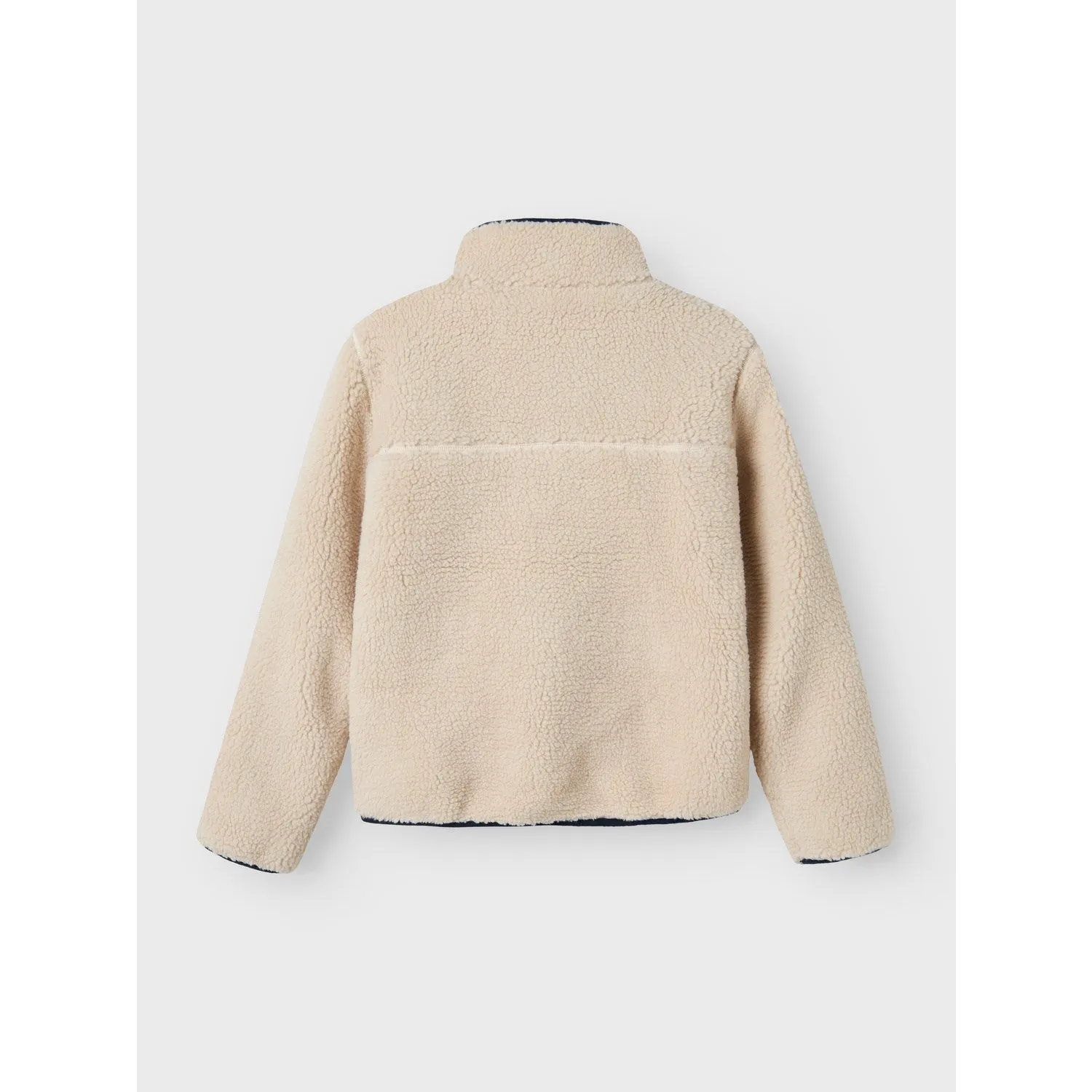 Name It Moonbeam Chest Pocket Dark Sapphire Nknmattia Sherpa Jacket Pb Zippered Pocket Design Legacy