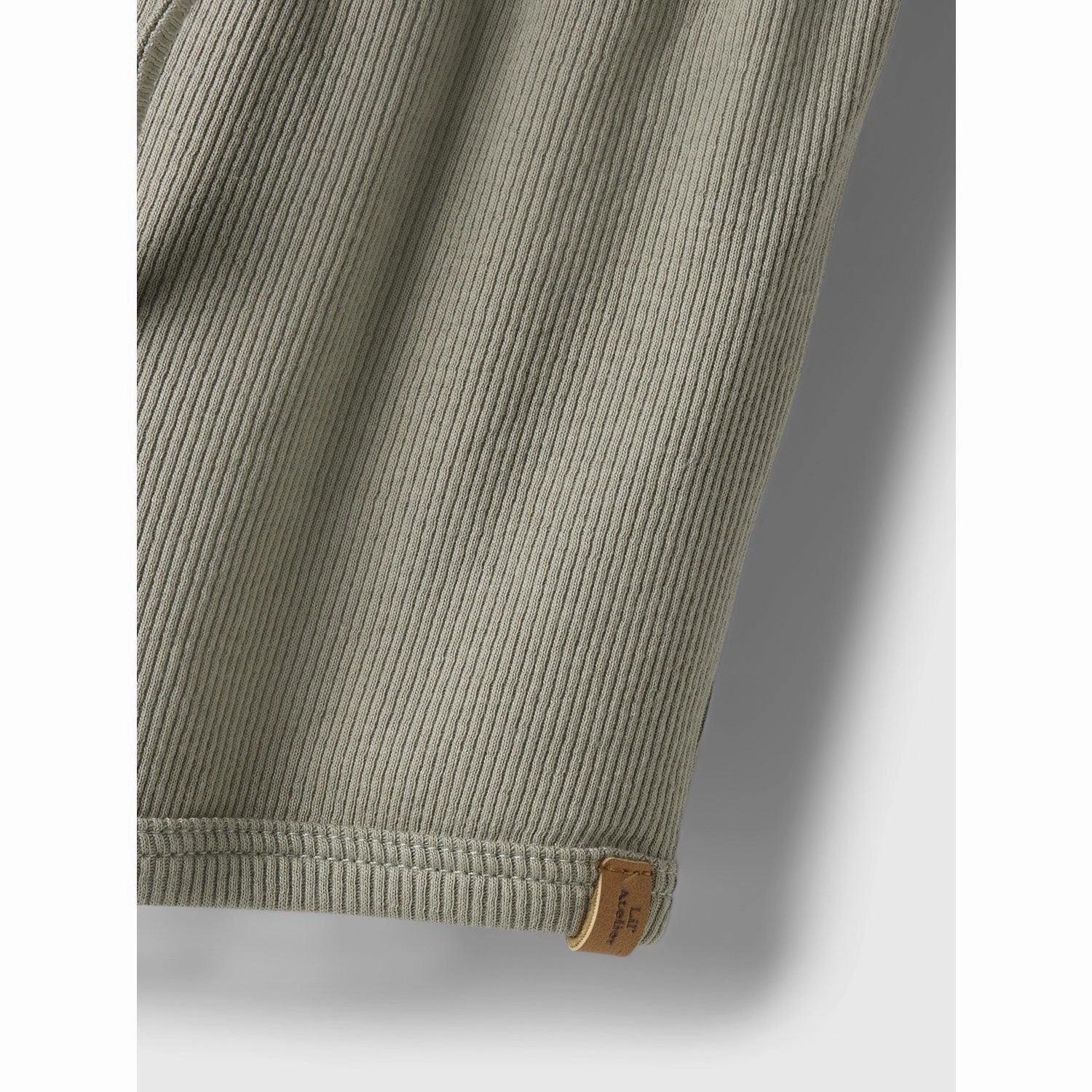 Lil'Atelier Seagrass Gago Kna Shorts Nylon Material Bold Statement