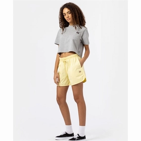 Dickies Victoria Shorts Pale Banana Quick Release Buckle Non Binding Leg Openings