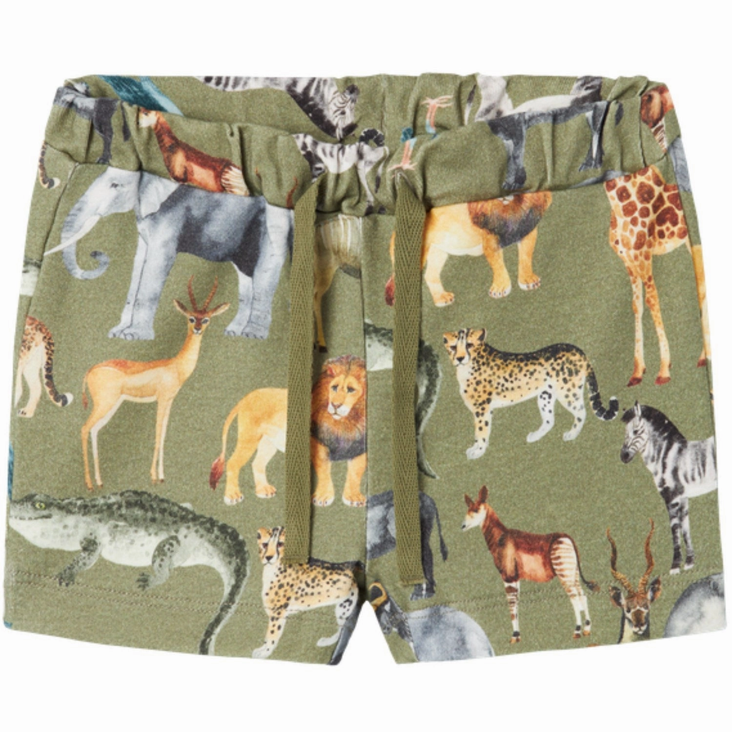 swimming suit alternative mix and match Name It Oil Green Jasen Shorts