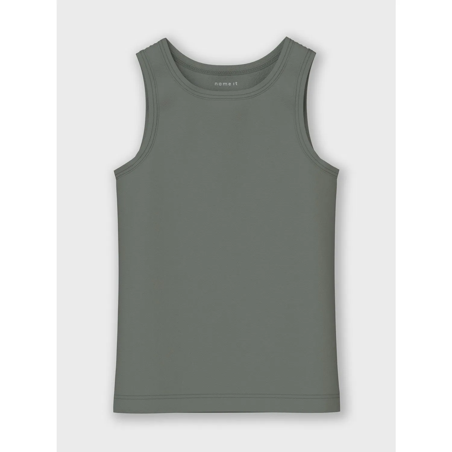 Name It Agave Green Tank Top 2-pack Agave Green Dino Noos Breathable fabric popular among seniors