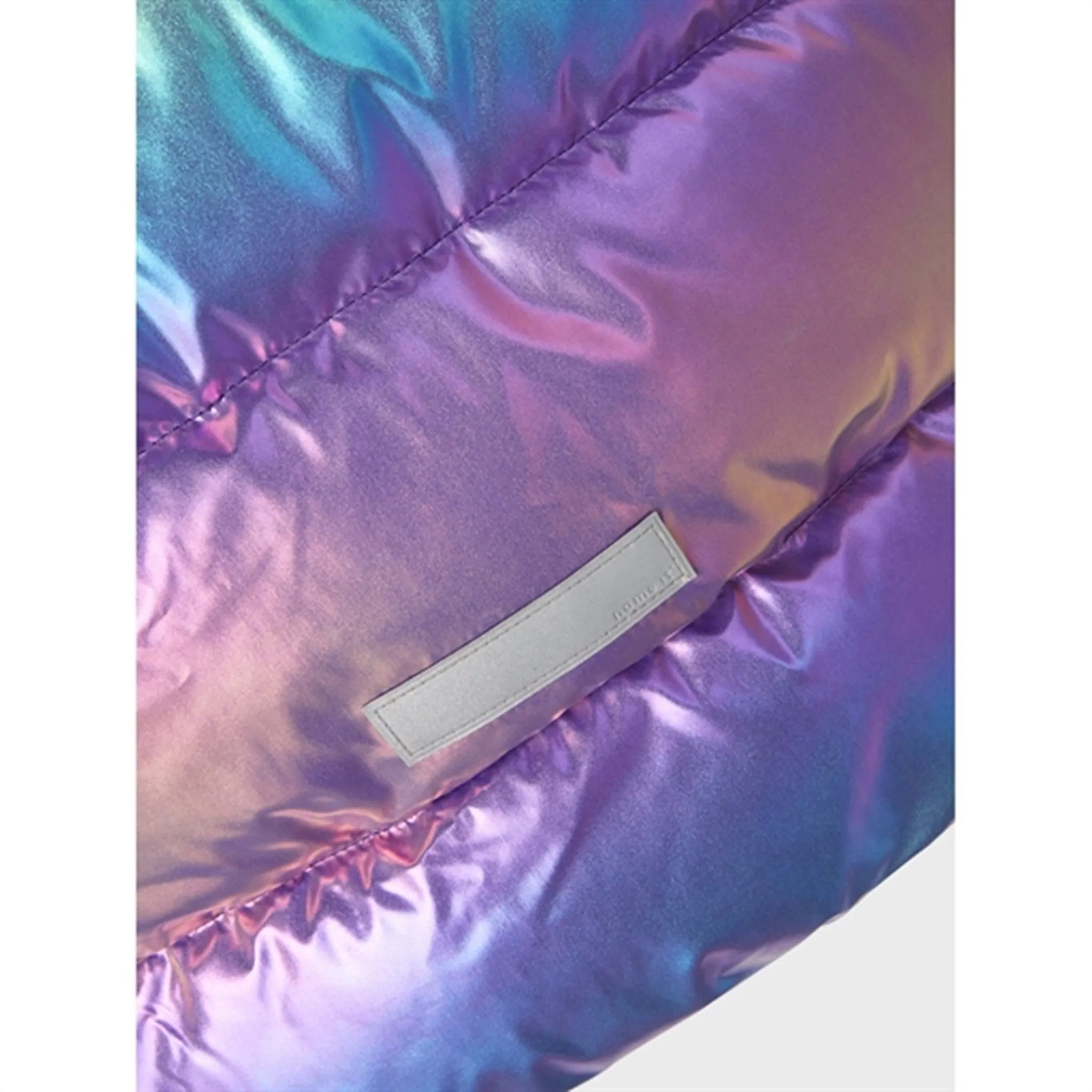 Pleated-Texture Name it Amethyst Orchid Molina Shiny Puffer Jacket