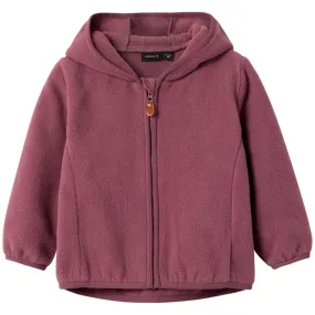 Name it Arctic Dusk Muni Fleece Jacket Quick Change
