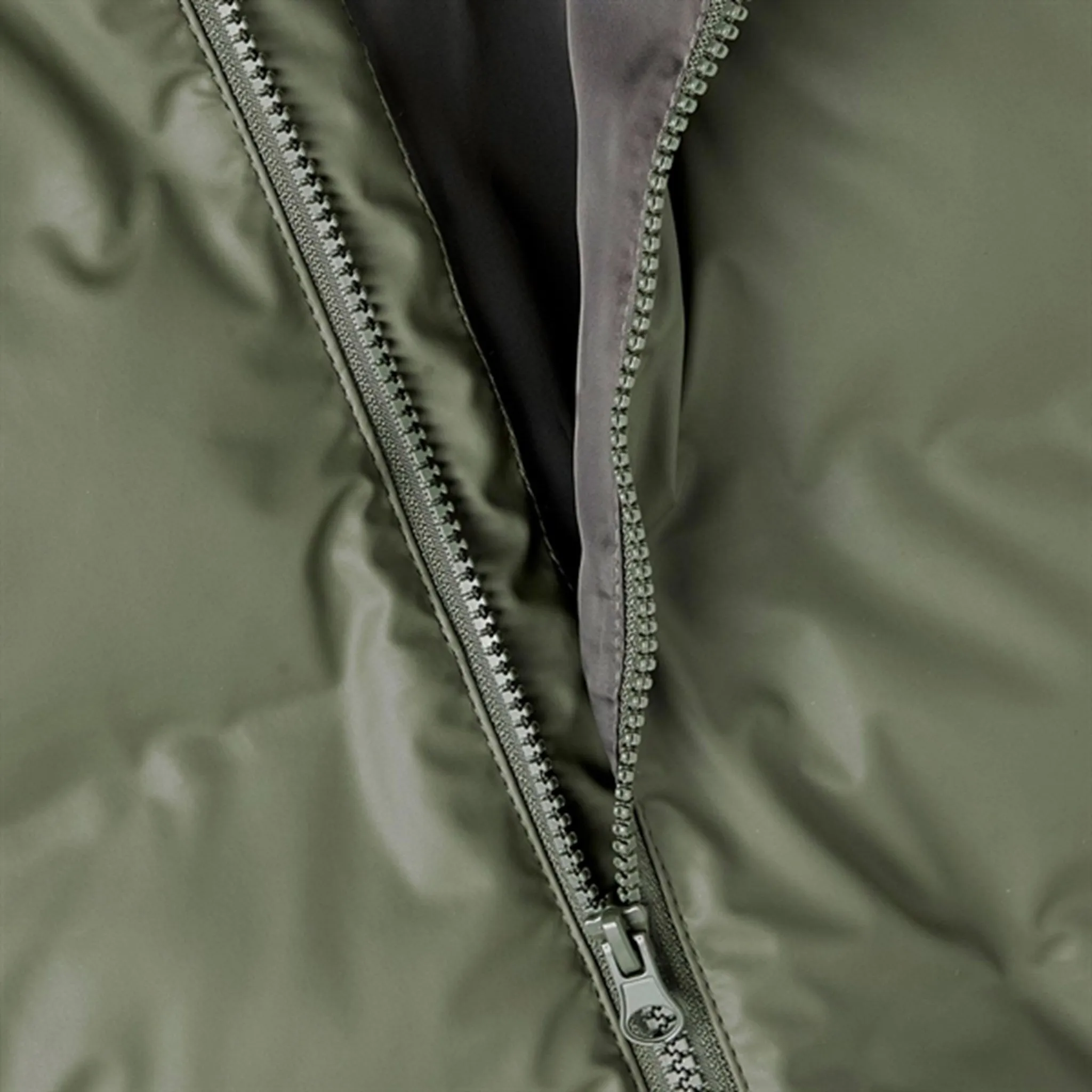 Ribbed-Texture packable Name it Beetle Matt Puffer Jacket