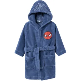 Low Maintenance Care Stretch Material Name it Bijou Blue Osel Spiderman Bathrobe