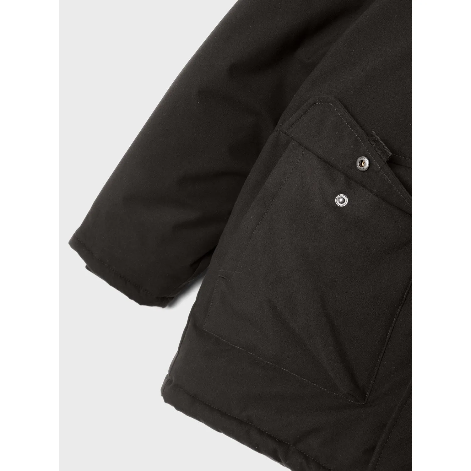 Cowboy Breathable Technology Name It Black Master Parka Jacket