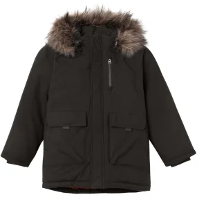 Name It Black Master Parka Jacket suitable for sunny days