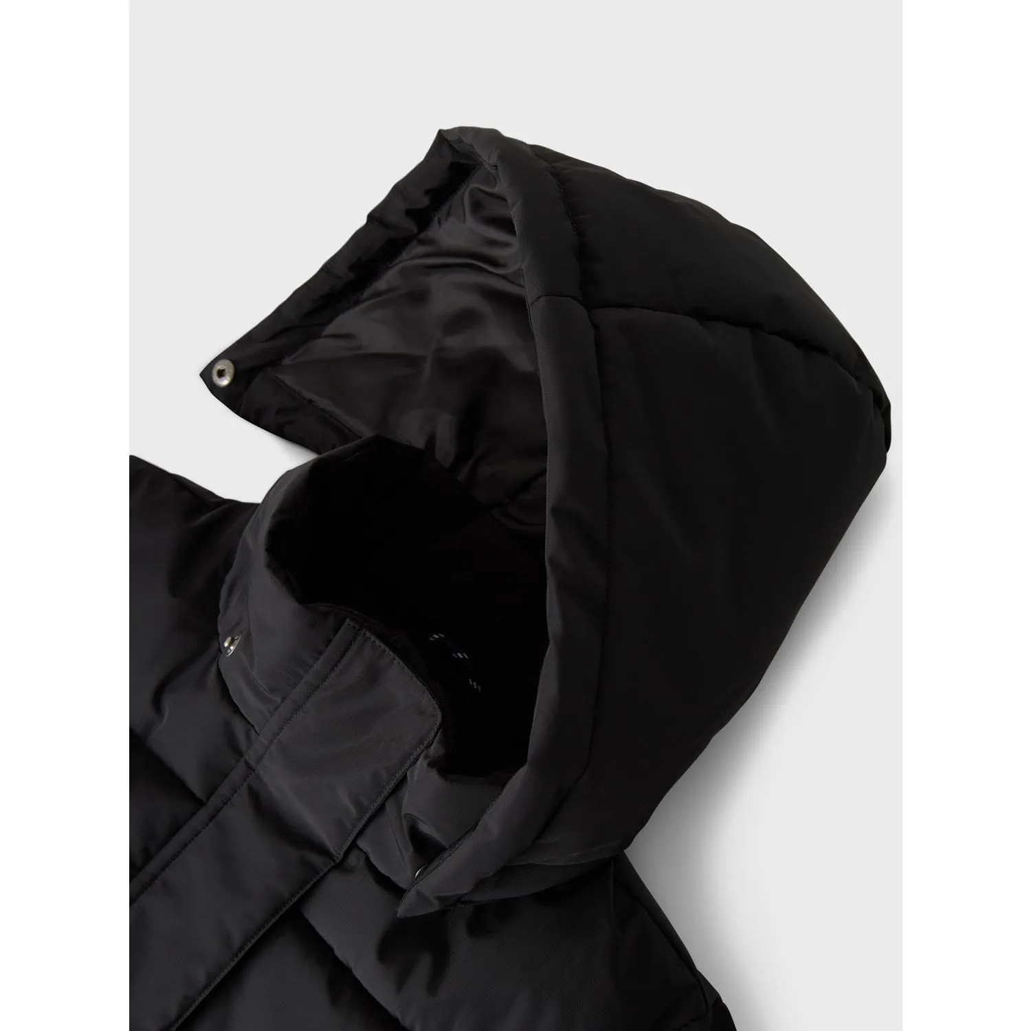 Microfiber Technology Name It Black Medow03 Jacket Long Fo Noos