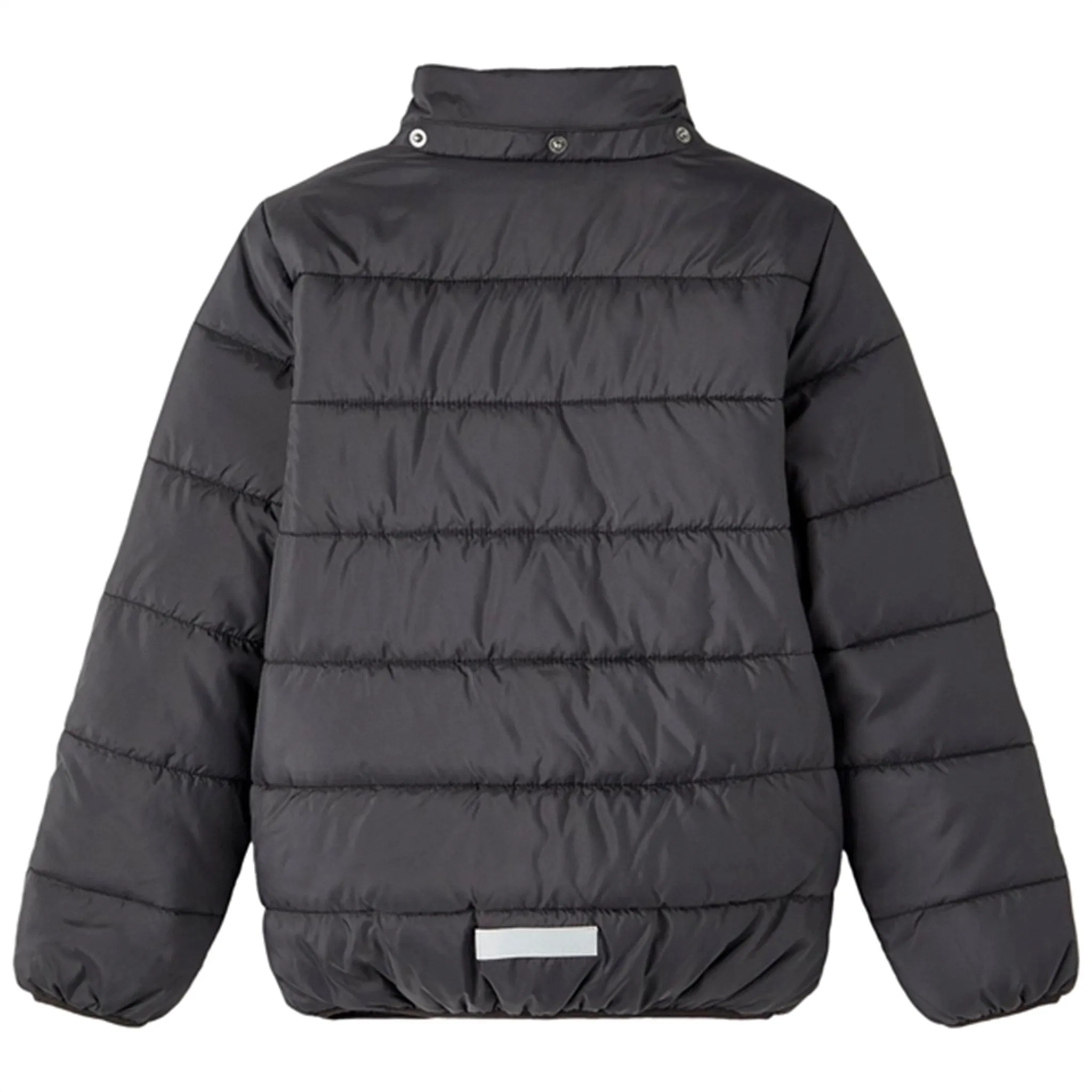 Name it Black Memphis Jacket animal-print Smooth-Finish