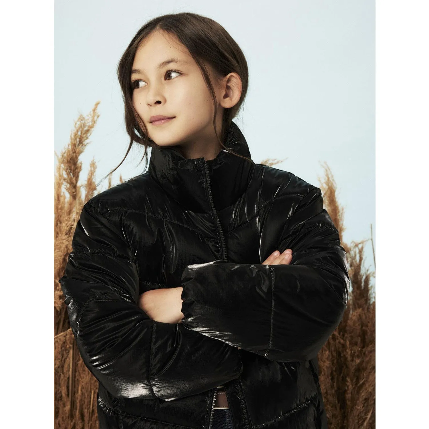 Flexible Layering Urban Motion Name It Black Nkfmanon Puffer Jacket