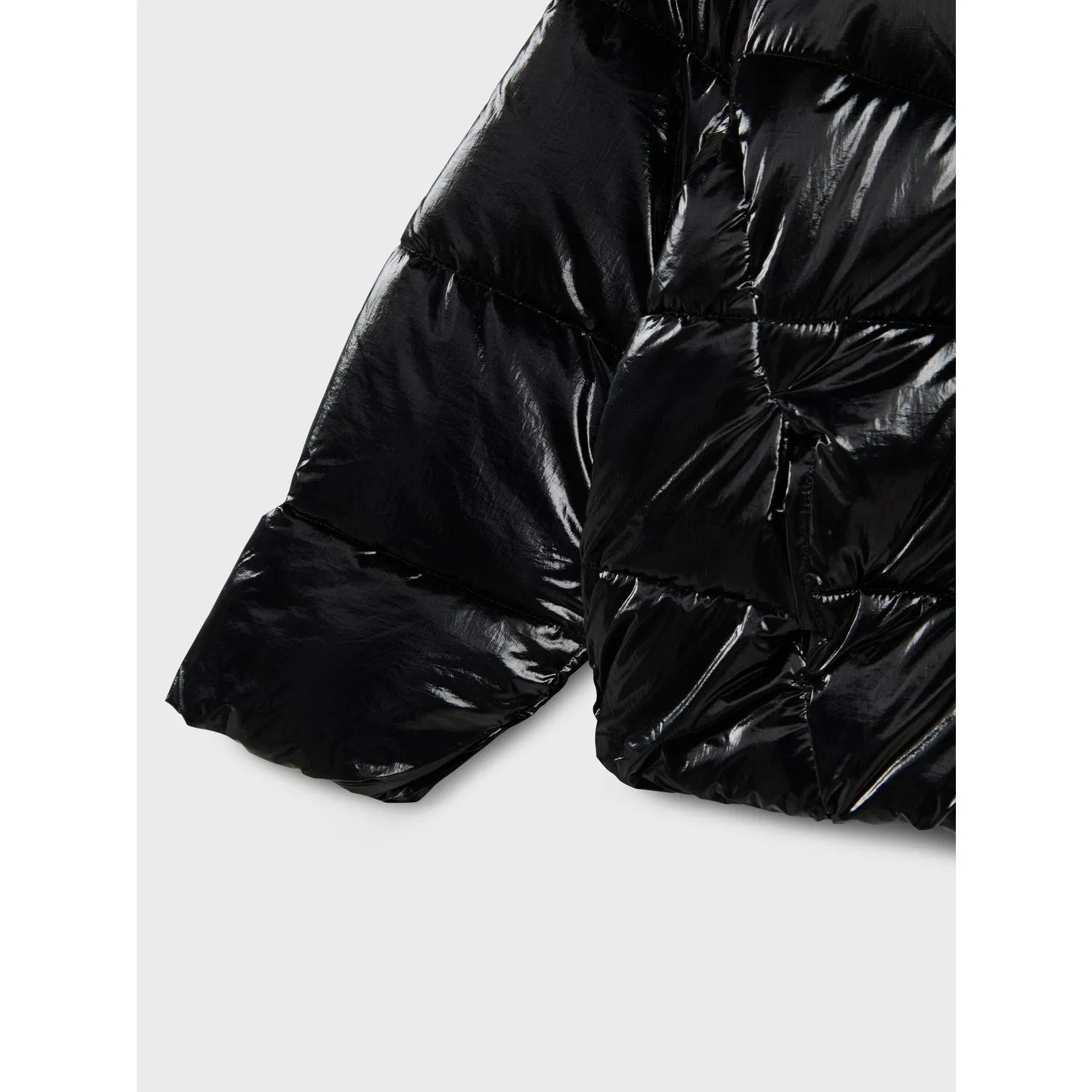 Name It Black Nkfmanon Puffer Jacket construction workers