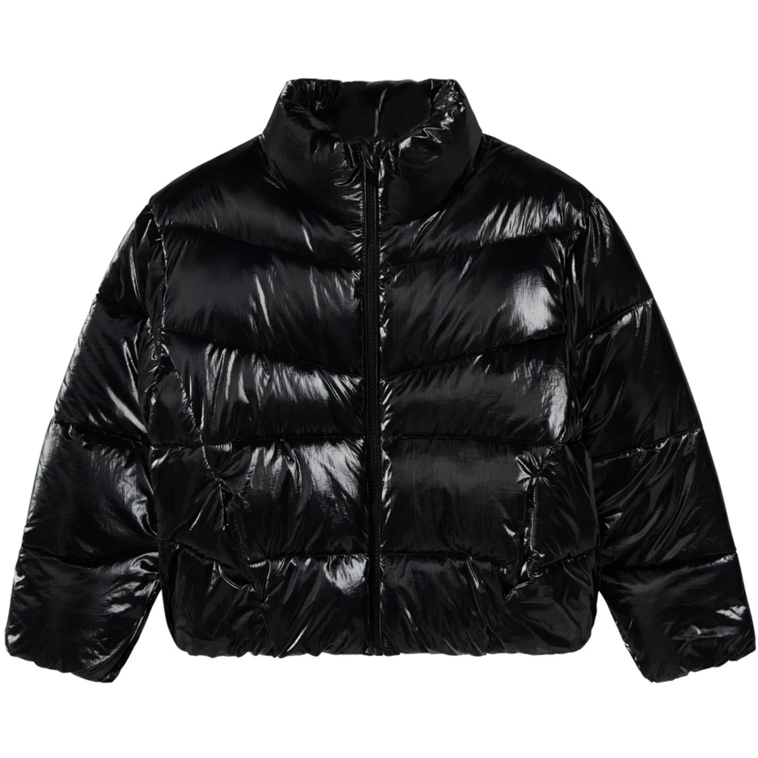 Weather Protection Speak Name It Black Nkfmanon Puffer Jacket