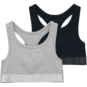 Breathable Name It Black Nkfshort Top 2P Noos